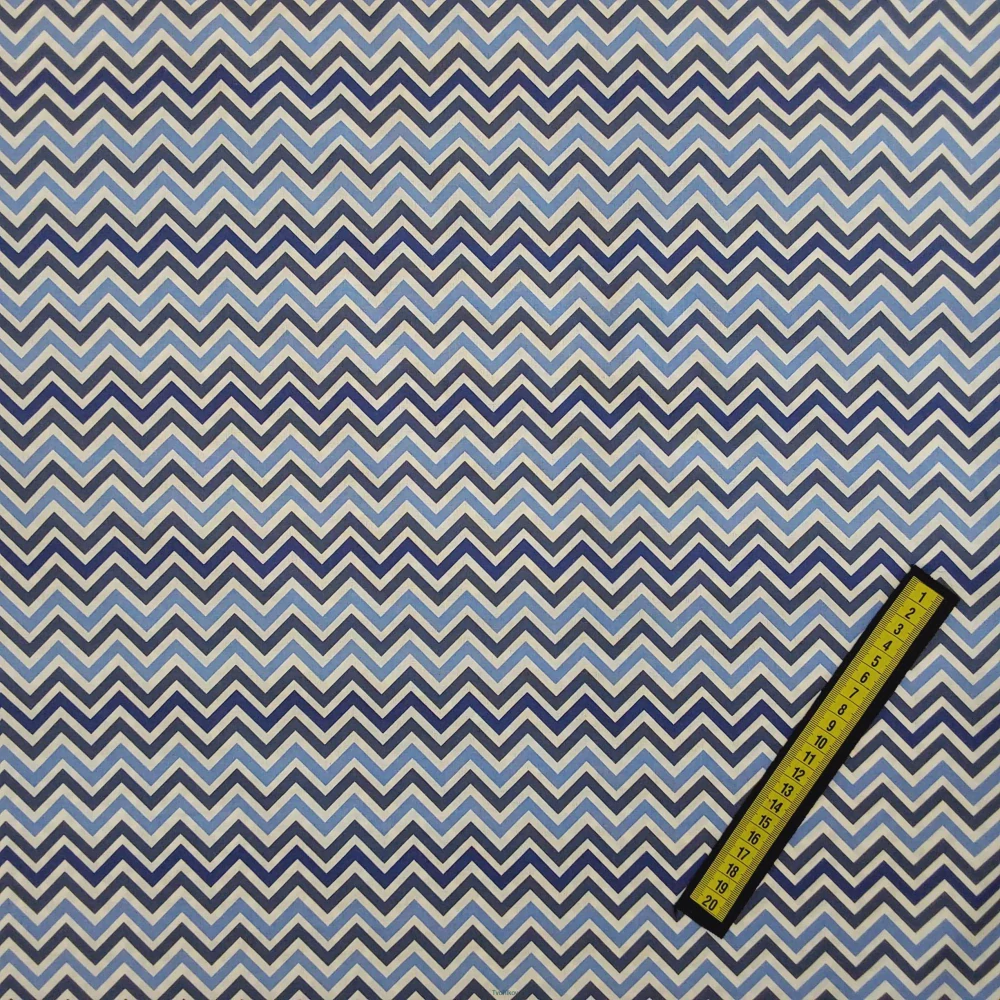 Chevron modrý