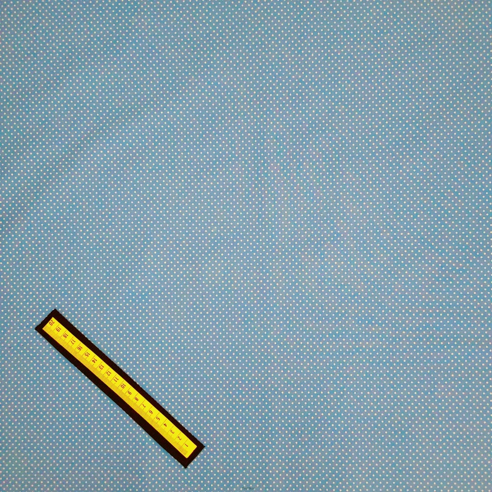 Plátno Puntík světle modrý 2mm